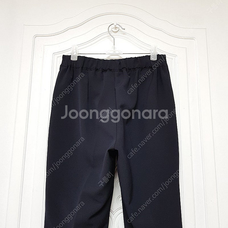 여성 세미 부츠컷 뒷밴딩 슬랙스 팬츠 정장바지 옆트임 ...--5