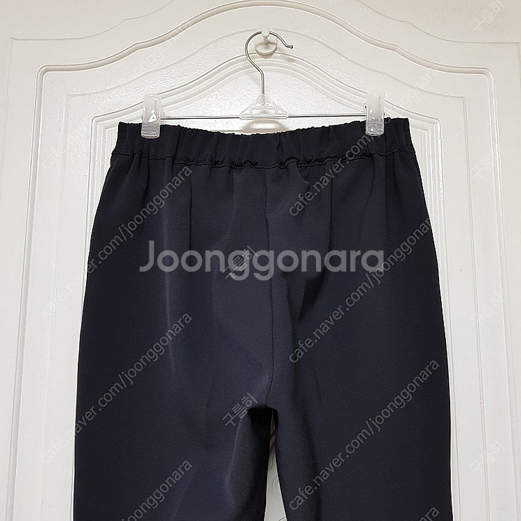 여성 세미 부츠컷 뒷밴딩 슬랙스 팬츠 정장바지 옆트임 ...--6