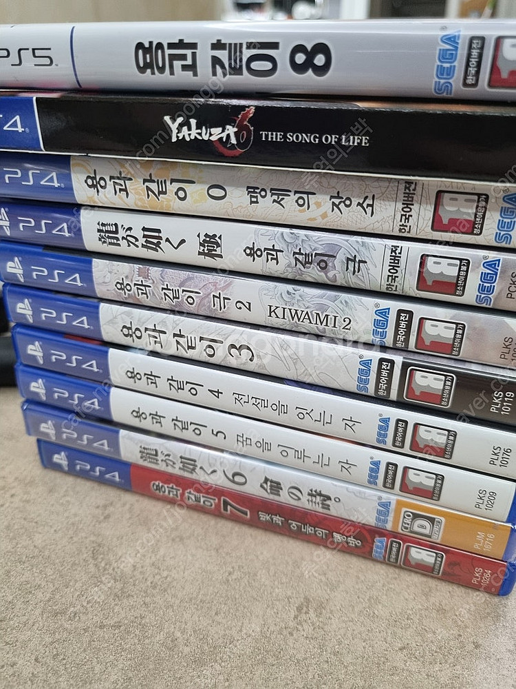 PS4 용과같이 제로 ~ 7 일괄 01234567--1