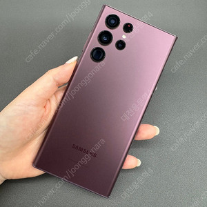 [대전중고폰] 355585 갤럭시S22울트라 버건디 256G 무잔상 판매합니다