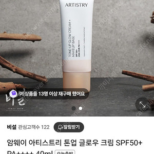 아트스트리 톤업 글로우 크림