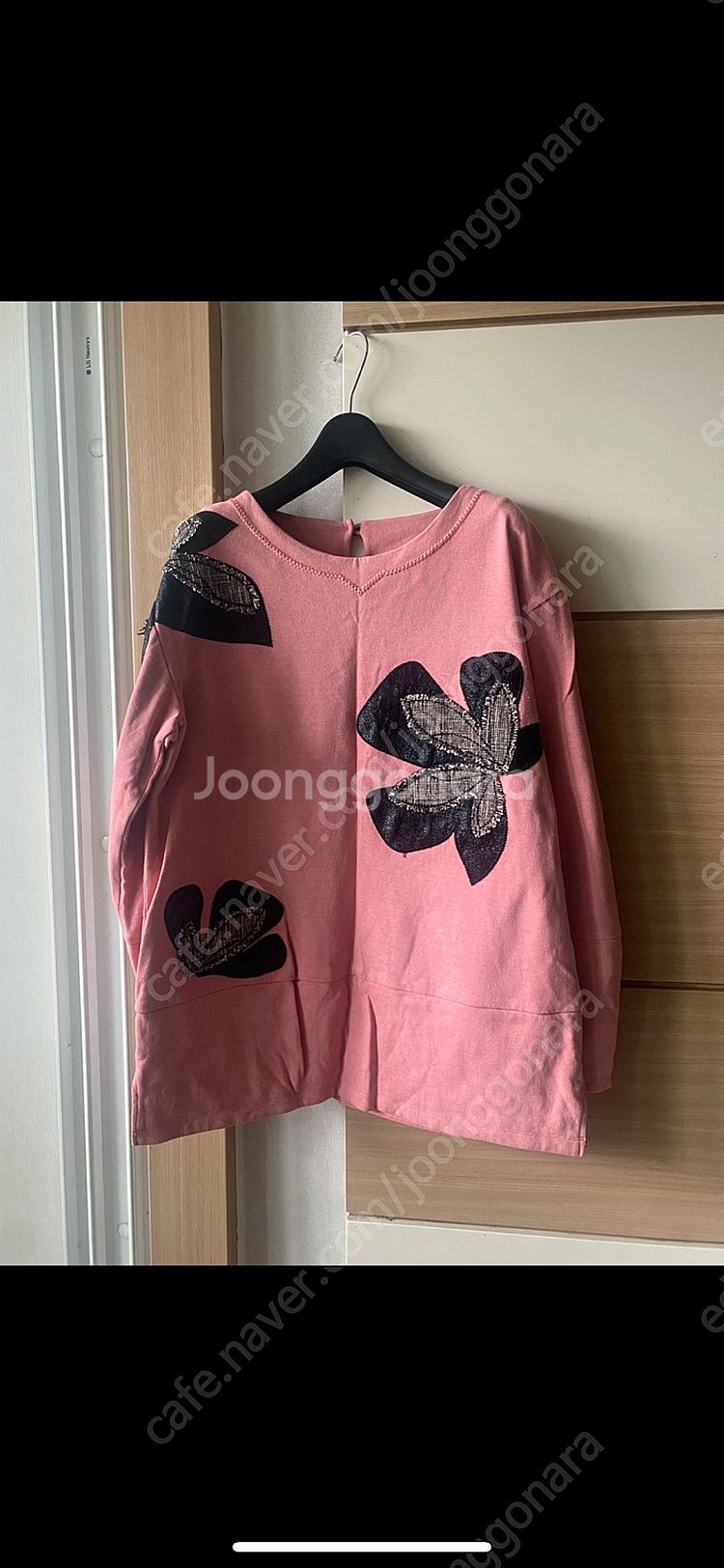 오즈세컨 가죽패치 티셔츠--0