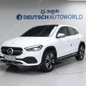 외제중고차시세 벤츠 GLA클래스 중고 흰색 2021년식 23,213km GLA220 수원중고차