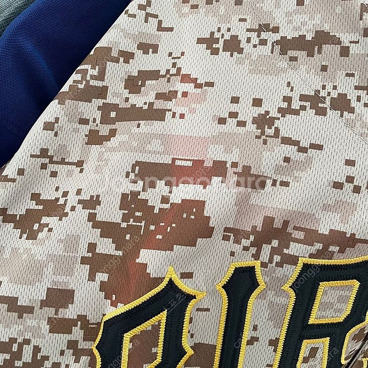 XXL 피츠버그 파이리츠 마제스틱 카모 유니폼 MLB--6