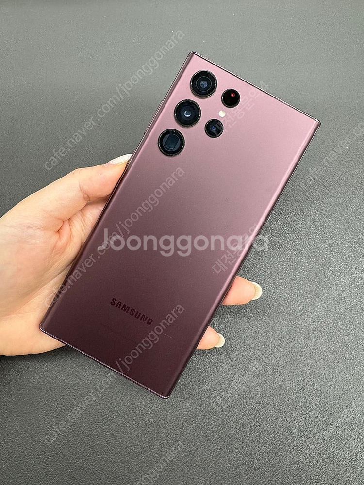 [대전중고폰] 355700 갤럭시S22울트라 버건디 2...--0
