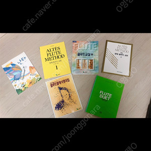 알테 플루트 책외 플룻책 (새책들)