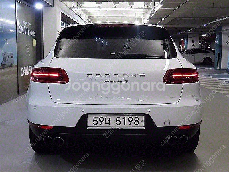 중고차 포르쉐 마칸 중고 흰색 2015년식 디젤 3.0...--6