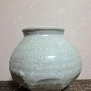 고미술품 조선후기 조선백자 팔각 면도리 호