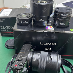 파나소닉 루믹스 18-40mm 줌렌즈, 50mm 단렌즈