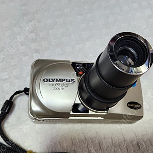 올림푸스stylus zoom 115(a급),cr123a 기능정상, 스트랩.