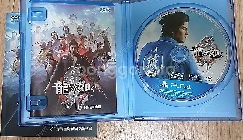 PS4 용과같이 유신+가이드북 택포 4.2--1