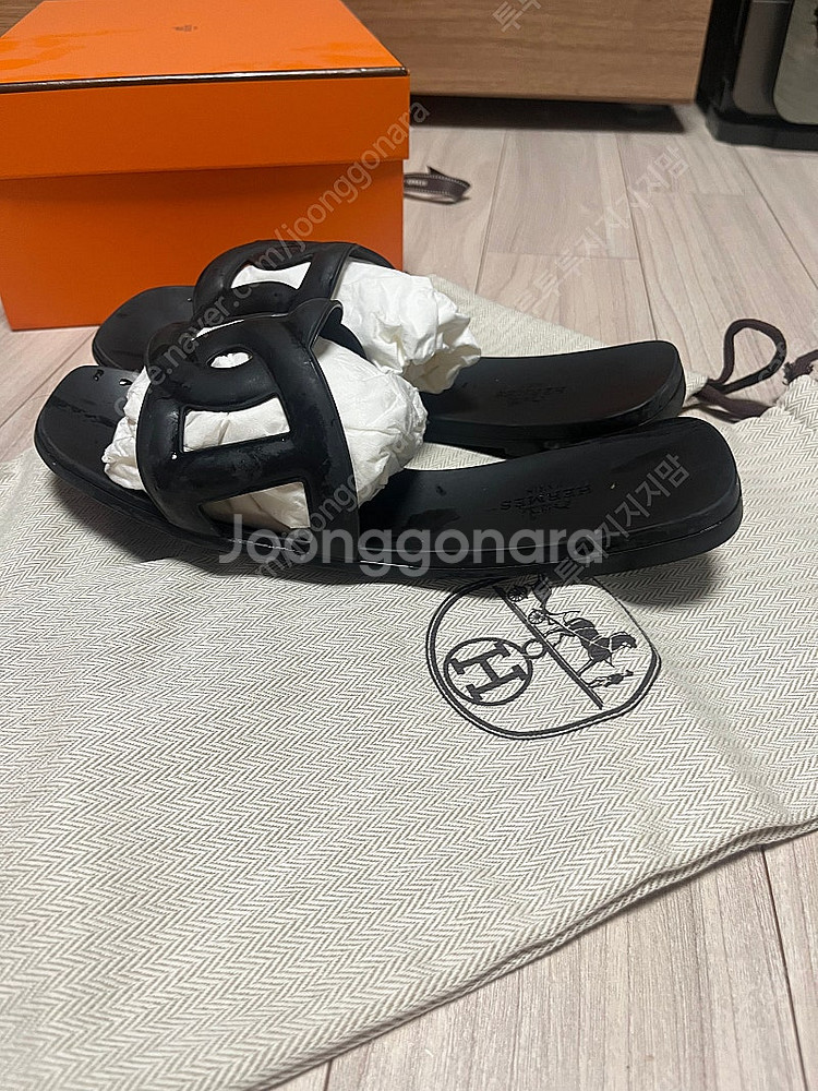 에르메스 알로하 37 블랙--3
