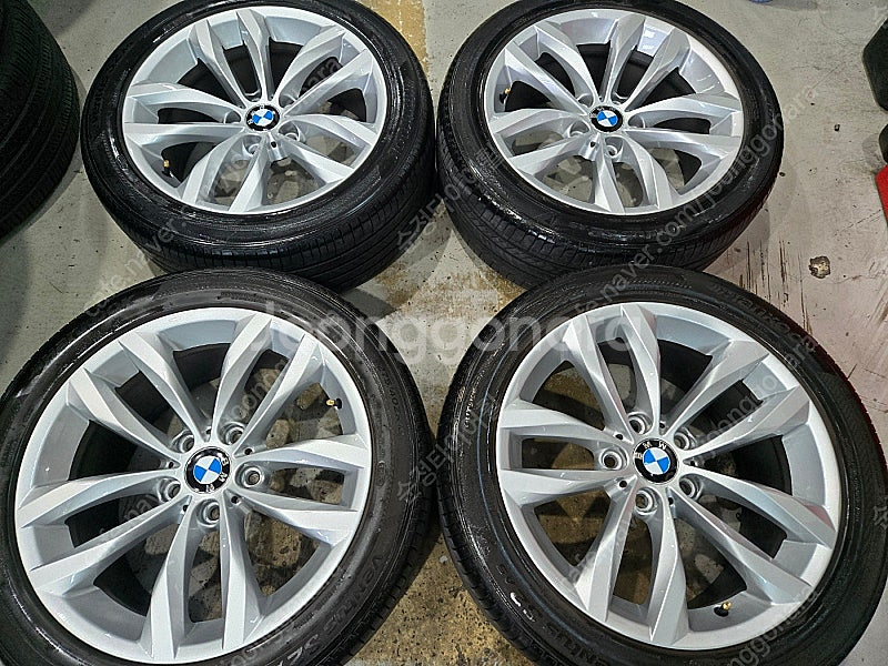 bmw f10 5시리즈 에어로다이나믹 18인치 순정 휠...--0