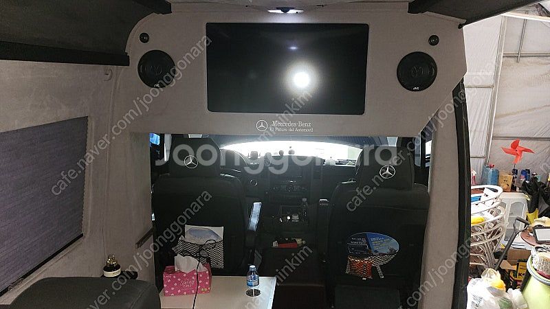 벤츠 스프린터 롱바디 캠핑카 겸 업무용 차량 팝니다--3