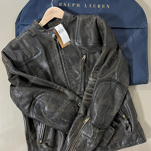 RRL 모토 레더자켓
