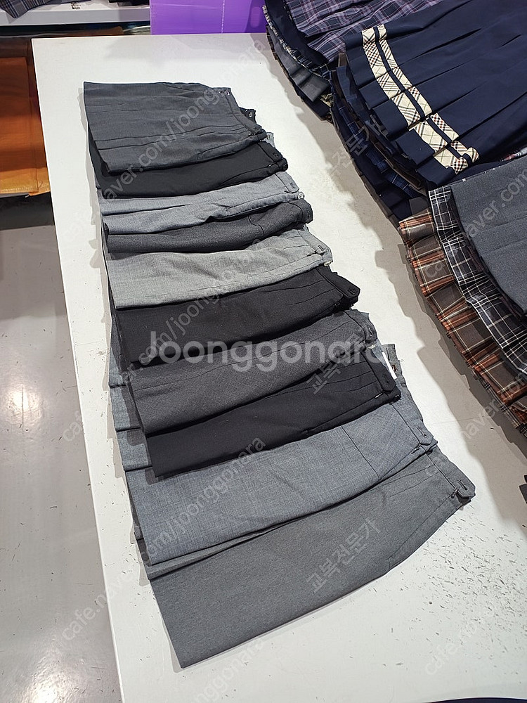 중고 교복치마 사이즈62 10장 택포32000--2