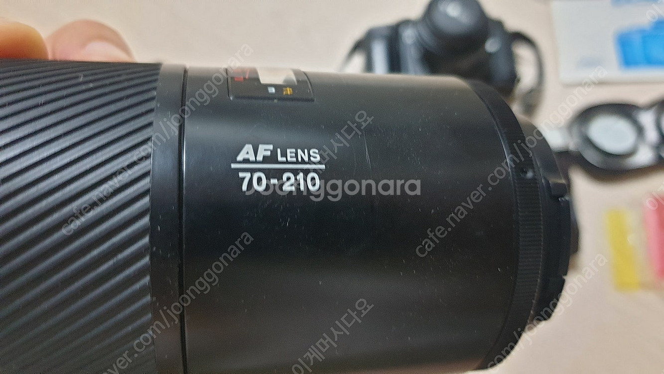 삼성 미놀타 9000알파에 사용하던 70-210 F4 ...--1