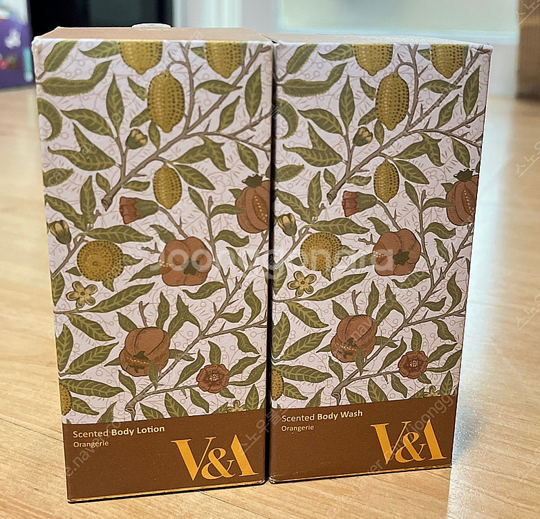 V&A 센티드 오랑제리 바디워시&바디로션 200ml--0
