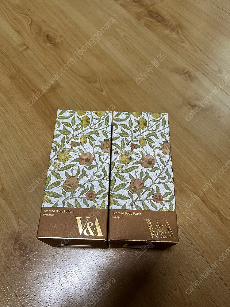 V&A 센티드 오랑제리 바디워시&바디로션 200ml--2