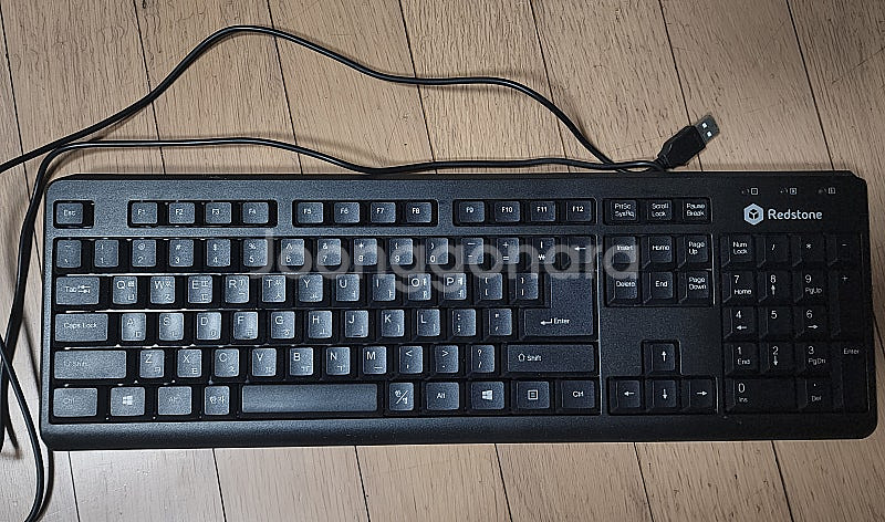 레드스톤 유선키보드--0