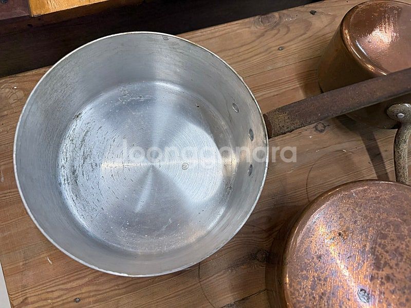 프랑스 앤틱 빈티지 동냄비 5개셋트 카페인테리어--5