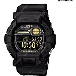 상태 꽤 좋은 구성품 전부 포함 GD-350-1BDR 군인 진동 시계