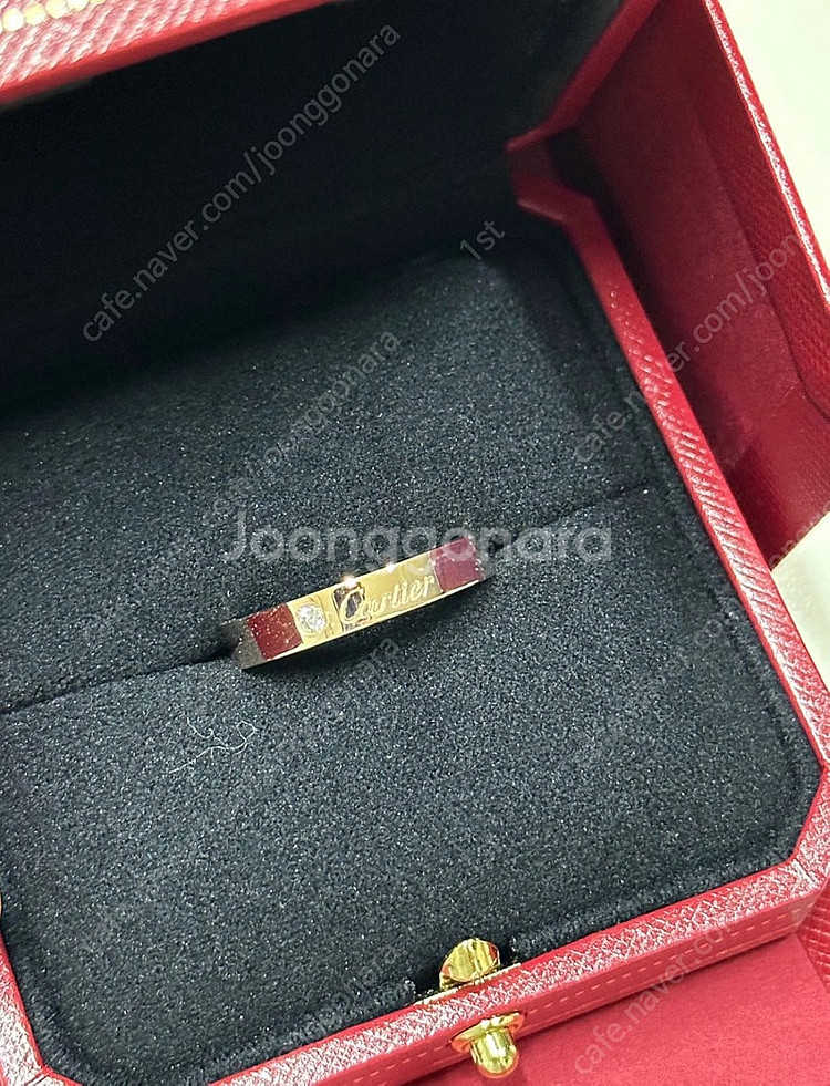 까르띠에 웨딩밴드(결혼반지)--3