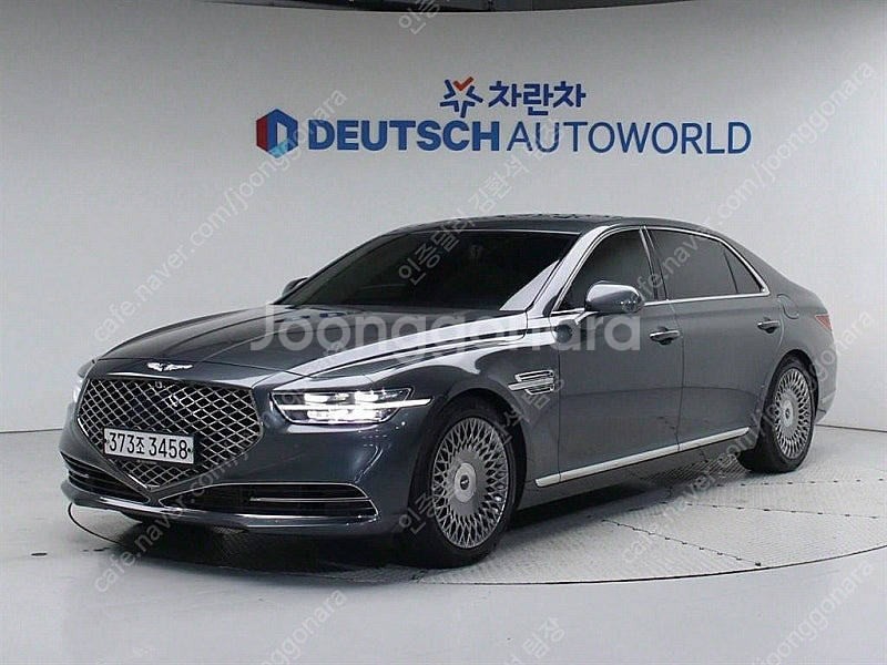 제네시스 G90 중고 제네시스 중고 가격 회색 2019...--0