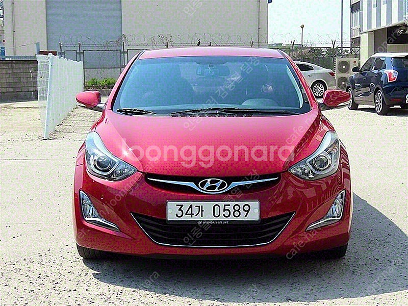 아반떼 중고 아반떼 더 뉴 아반떼 중고차 빨간색 201...--0