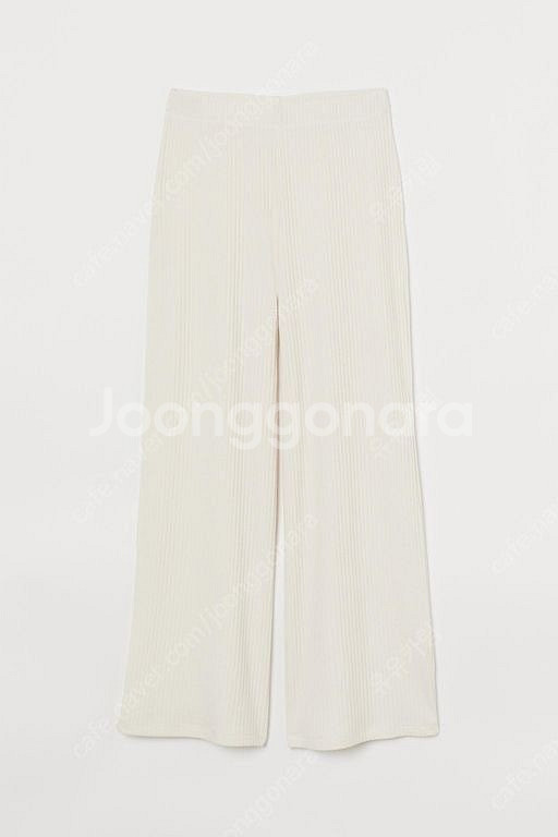 ZARA 자라 골지 밴딩 팬츠 아이보리, 자라 밴딩 팬...--7