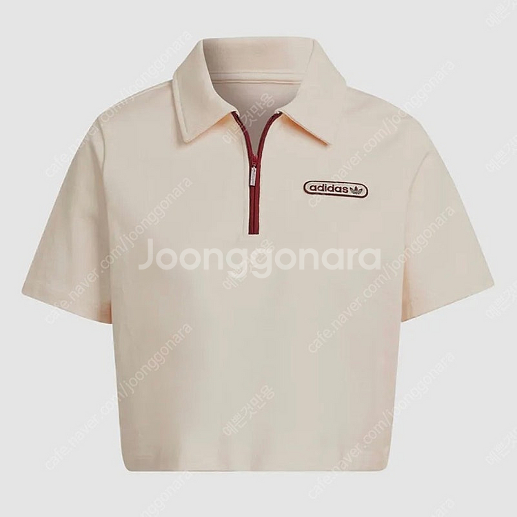 22SS 아디다스 크롭 집 폴로셔츠--6