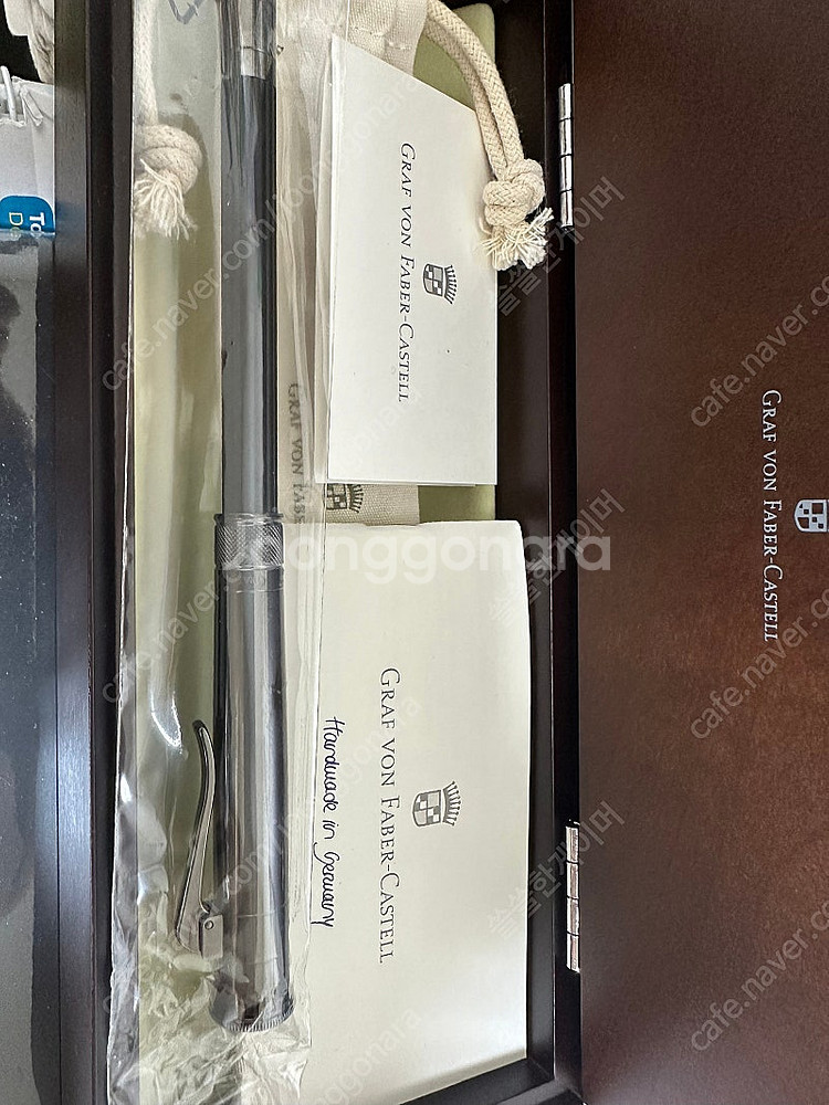그라폰 퍼펙트펜슬 시필 딱 한번 거의 새상품 블랙에디션...--3