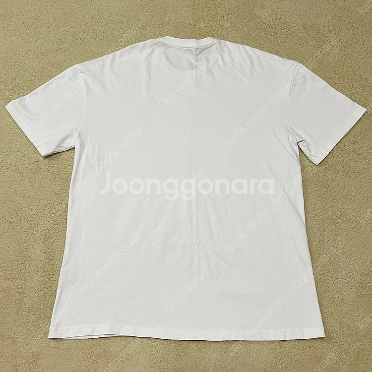 [L] RBW 고기남자 콜라보 오버핏 티셔츠 화이트 판...--2