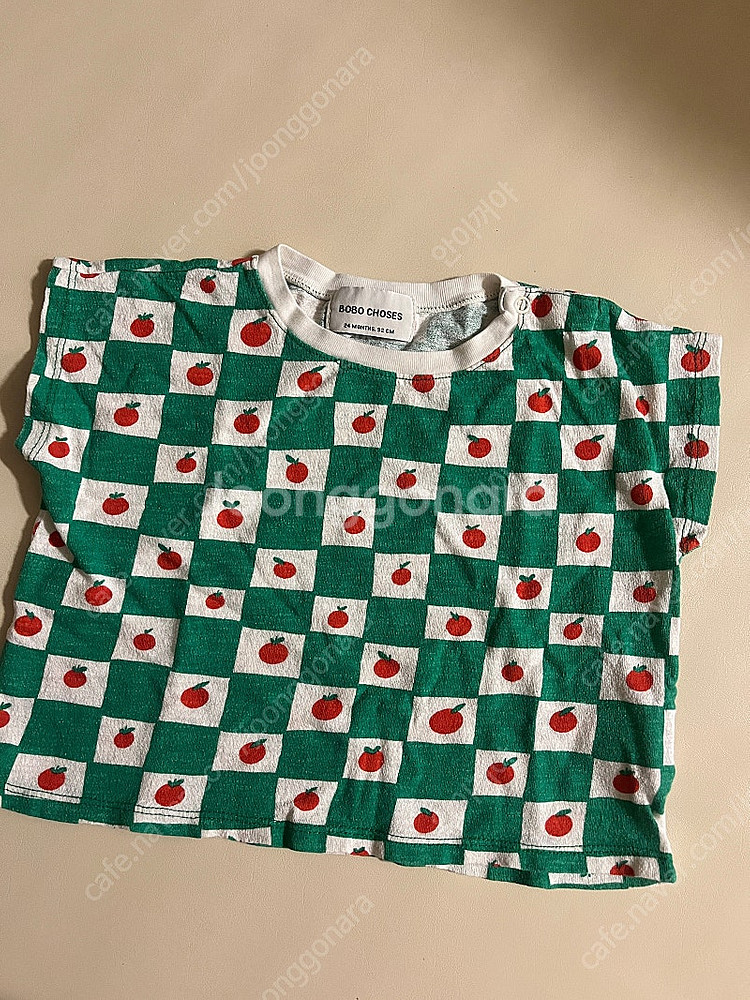 보보쇼즈 토마토 티셔츠 24m--0