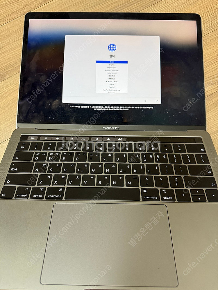 [맥북프로]박스포함 a1989 i5 8g ssd256g...--6