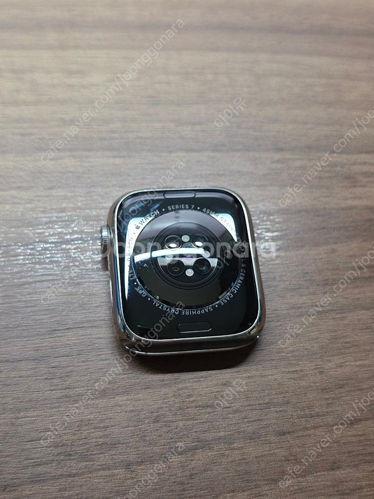 애플워치7 스테인리스 실버 45mm 셀룰러--5