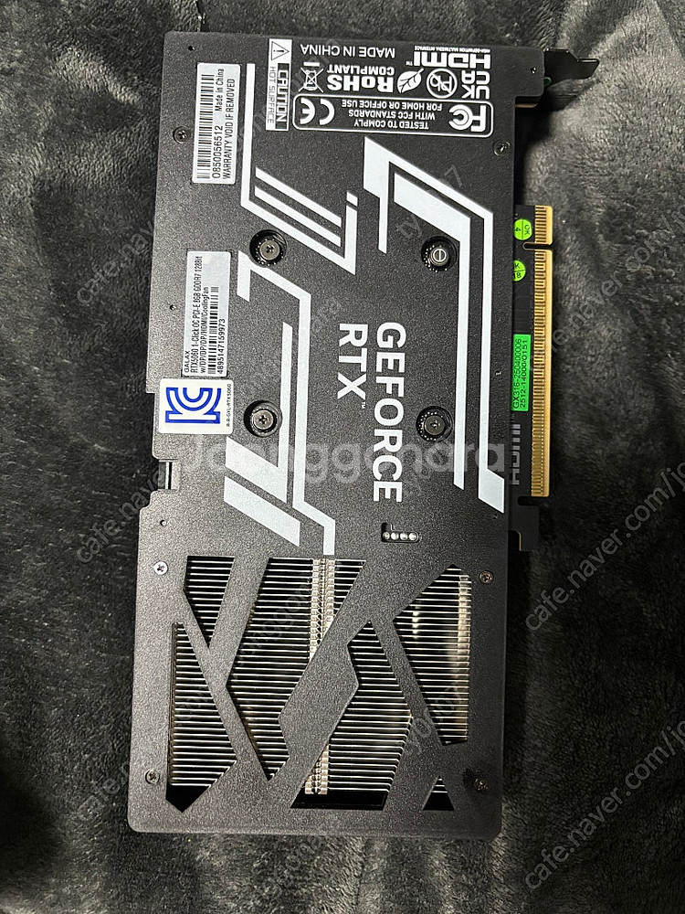 GALAX RTX5060 그래픽카드 단순개봉급--2