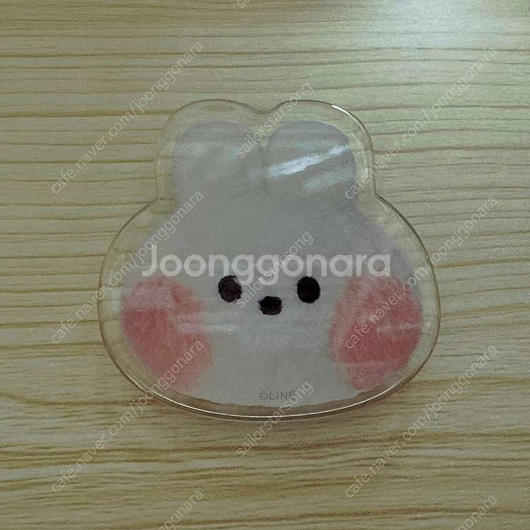 라인프렌즈 토끼 코니 아크릴 그립톡 새제품--0