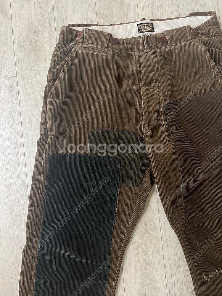 리바이스빈티지클로딩 lvc1920 코듀로이 패치워크 팬...--1