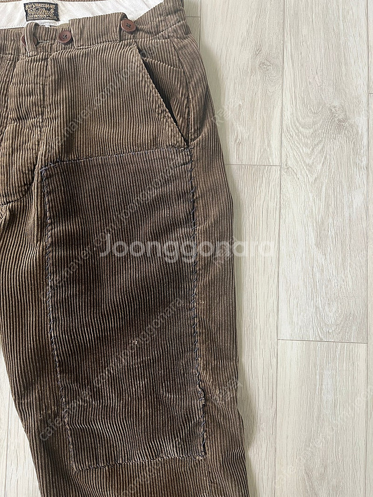 리바이스빈티지클로딩 lvc1920 코듀로이 패치워크 팬...--3