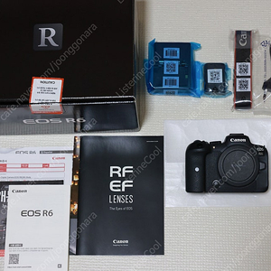 캐논 풀프레임 미러리스 EOS R6 박스풀셋 판매합니다