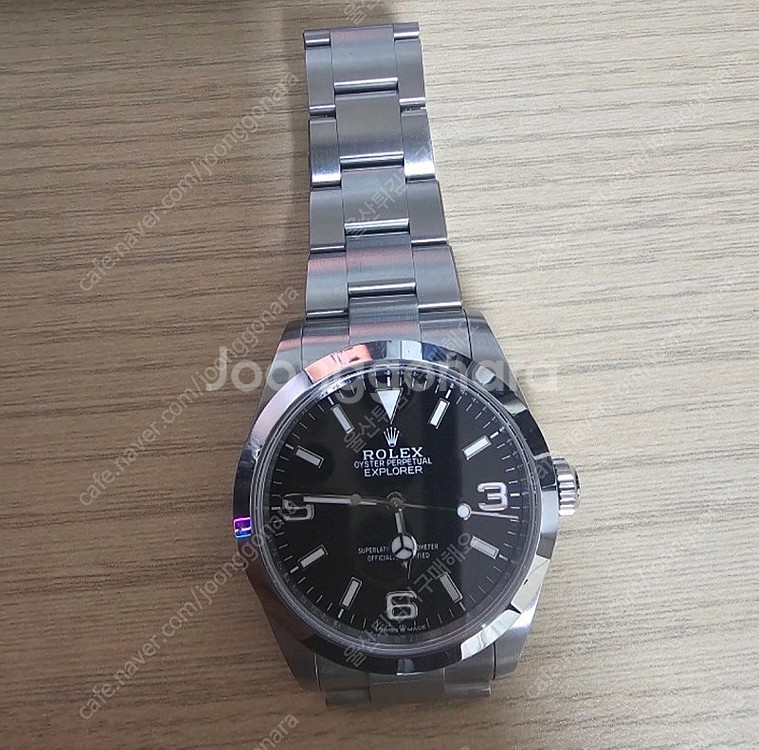 롤렉스 익스플로러1 40mm 24년 5월스탬핑--0