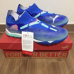 <새상품> 푸마 퓨처7 프로 케이지 TF 블루메이징팩 285mm 저렴하게 판매합니다.
