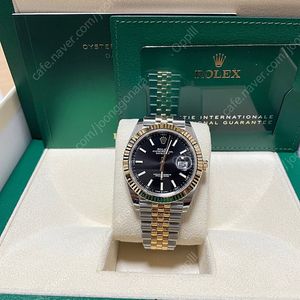 로렉스 신형 데이저스트 검판바 옐로우콤비 41MM 126333 판매