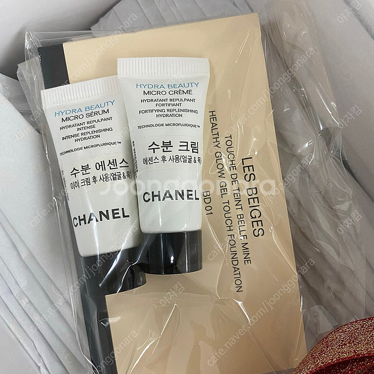 샤넬 이드라뷰티 크림+에센스 세트--4