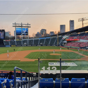 7월 3일 두산 vs 삼성 3루 테이블석 최고명당 113블럭