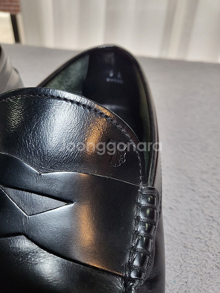 255 tod's 토즈 블랙 페니로퍼 / Tandy 텐...--3