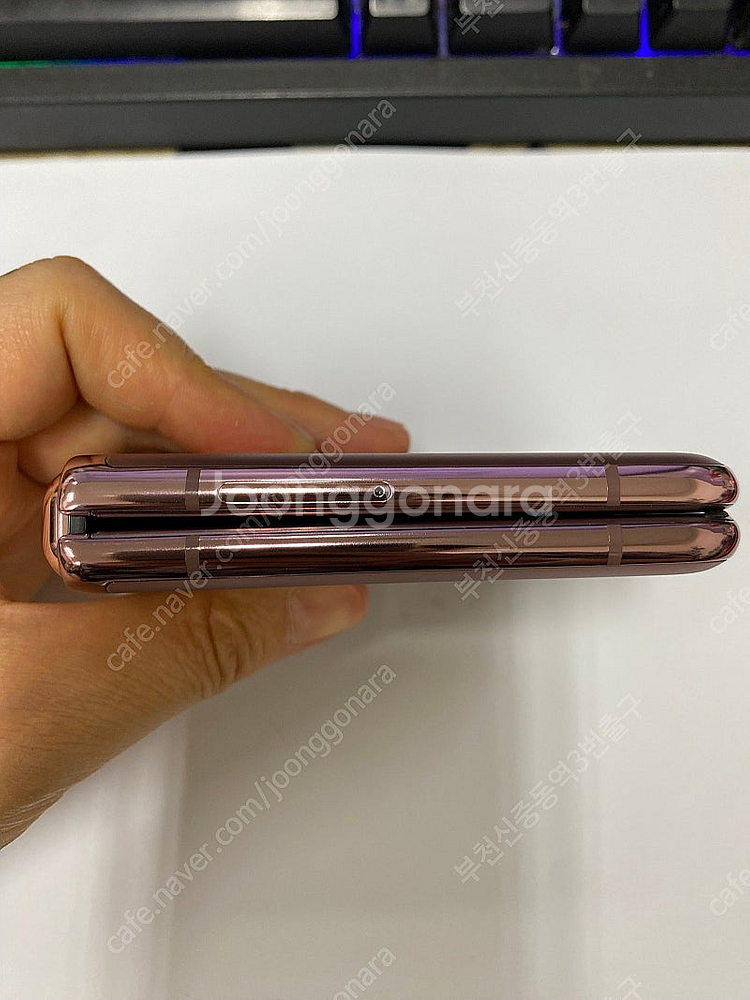 205736 갤럭시Z플립2 브라운 A급 256GB 무잔...--5
