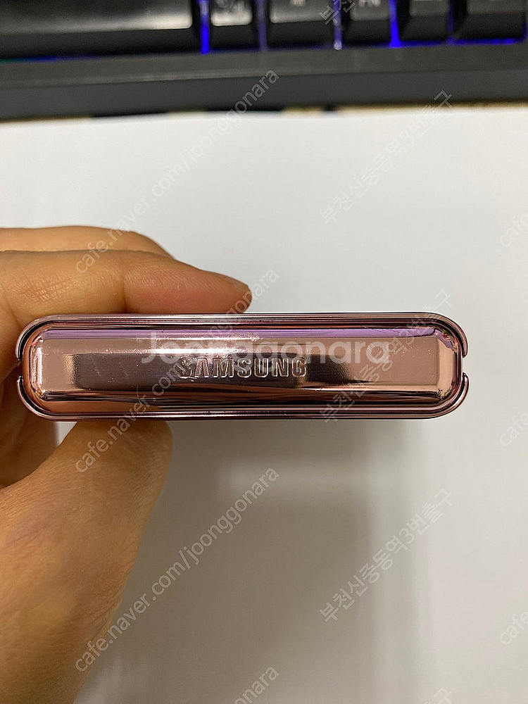 205736 갤럭시Z플립2 브라운 A급 256GB 무잔...--6