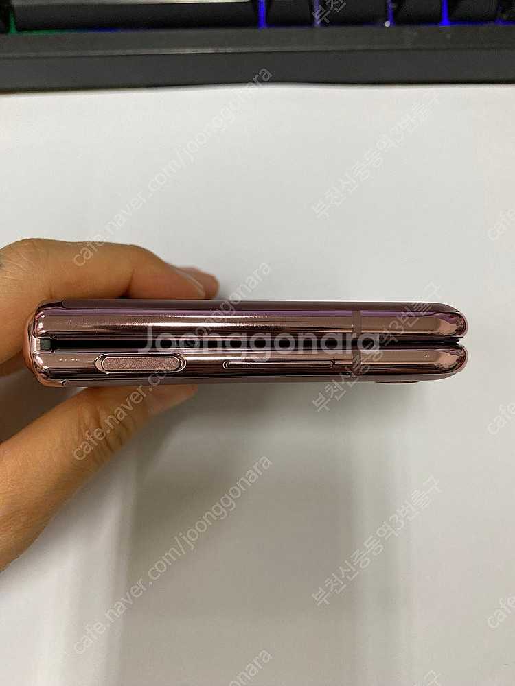 205736 갤럭시Z플립2 브라운 A급 256GB 무잔...--7